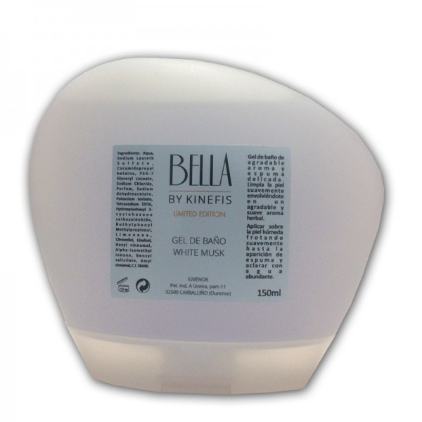 Bath gel White Musk Bella Limited Edition By Kinefis 150 ml